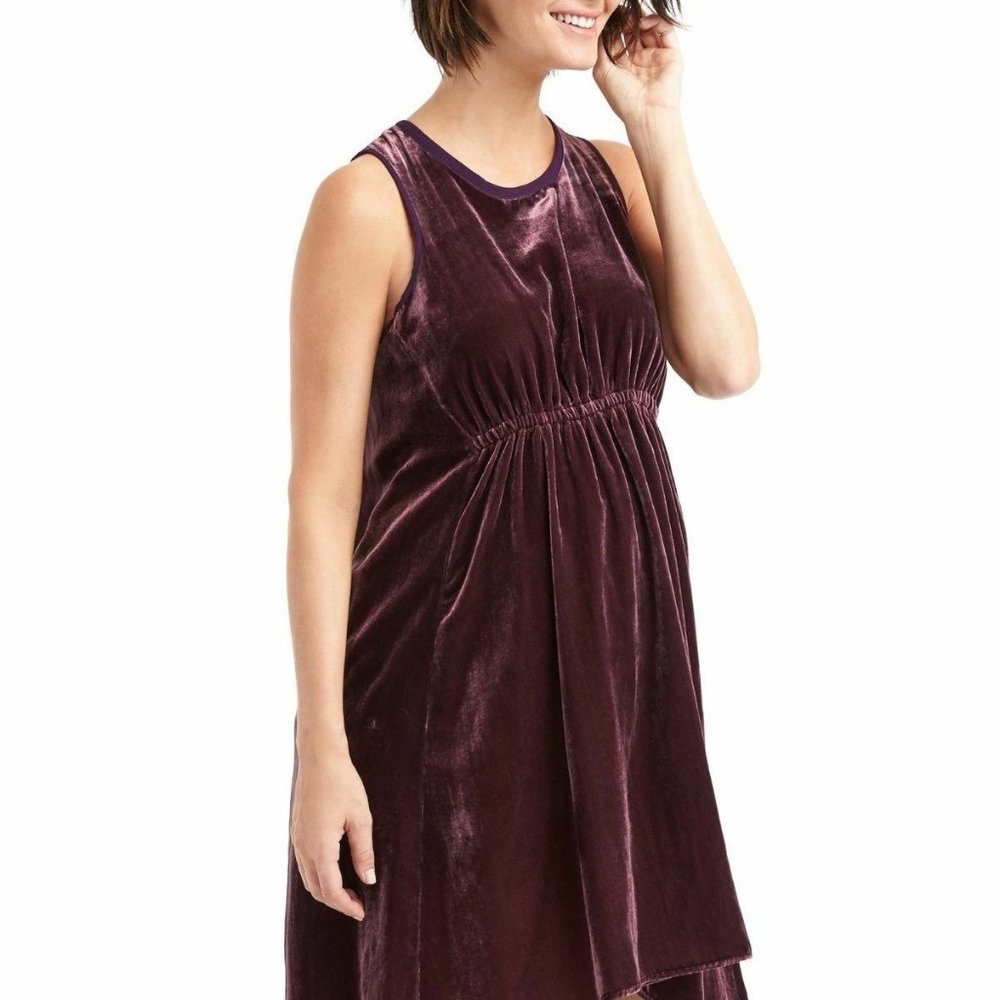 🌺HP!🌺NWT Gap maternity velvet dress - XS